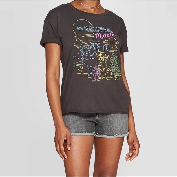 Disney The Lion King Hakuna Matata Graphic T-Shirt - Picture 1 of 5